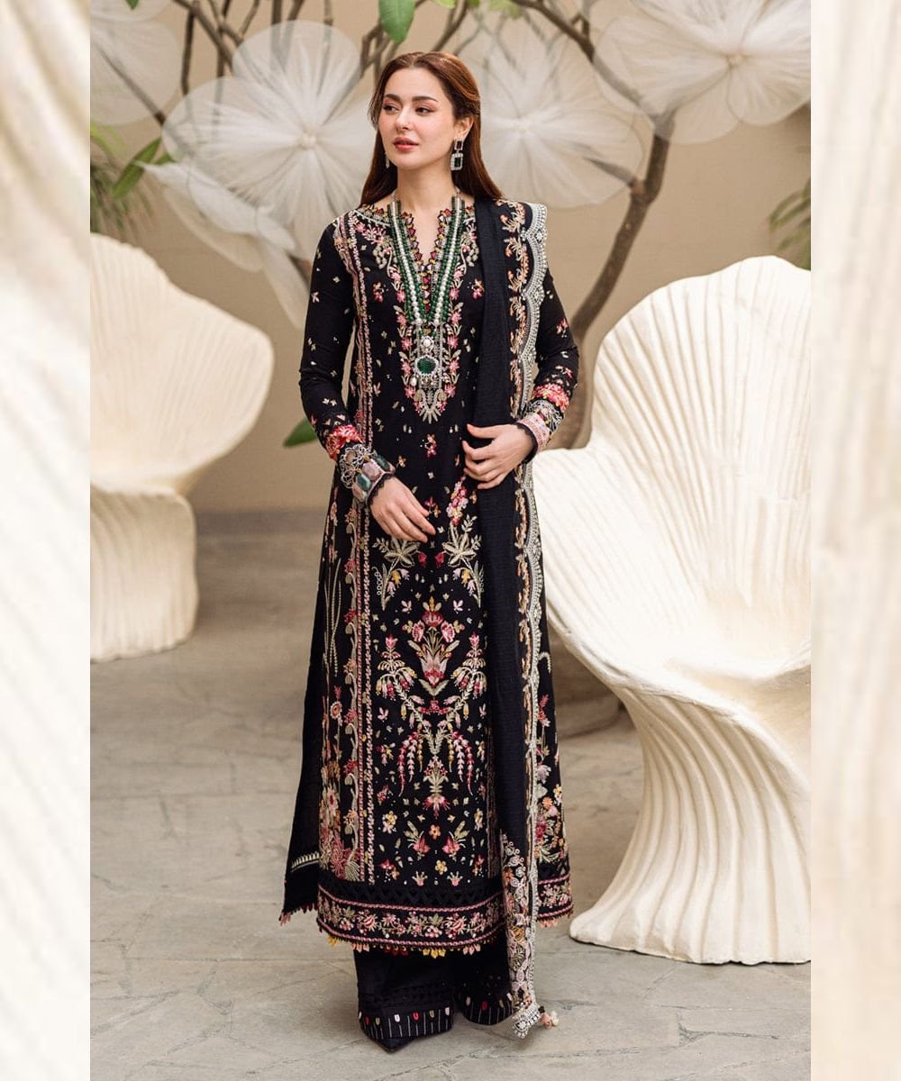 Summer Mist - Printed 3 Piece Unstitched Lawn Dress