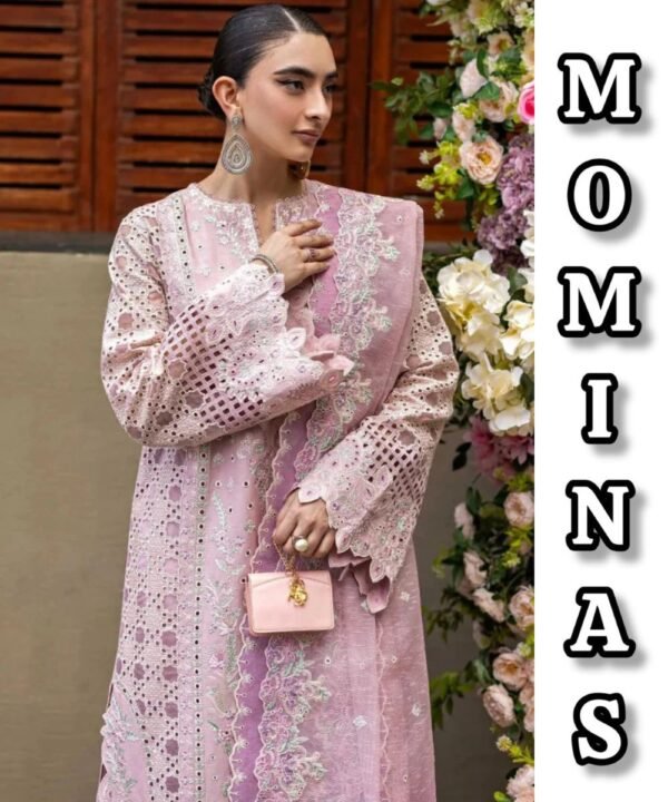 Velvyn MC – 10 – 3PC Embroidered Lawn Dress
