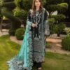 Royal Blossom - Digital Printed 3 Piece Lawn Suit Unstitched