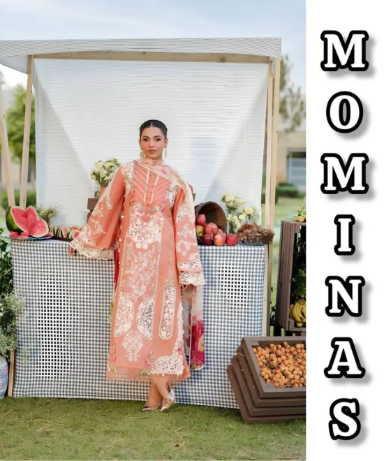 Elaf Premium Autumn Dream Luxury Lawn 3 Piece Suit MC-019
