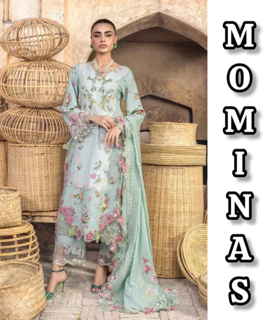 Khaddar-Unstitched-in-Pastel-green-MC-030