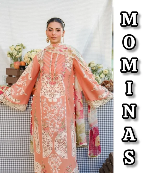 Elaf Premium Autumn Dream Luxury Lawn 3 Piece Suit MC-019