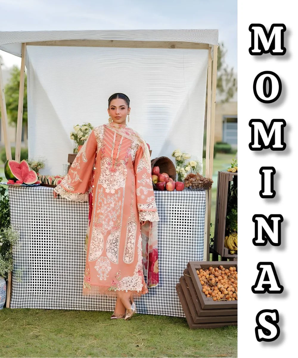Elaf Premium Autumn Dream Luxury Lawn 3 Piece Suit MC-019