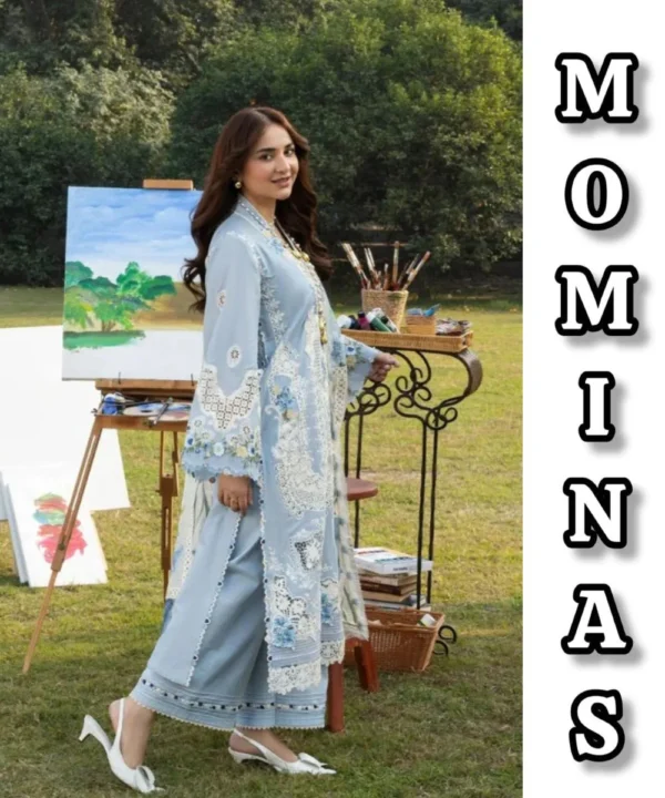 Elaf Premium Luxury Lawn MC-021 SERENITY 3 Piece Unstitched Suit