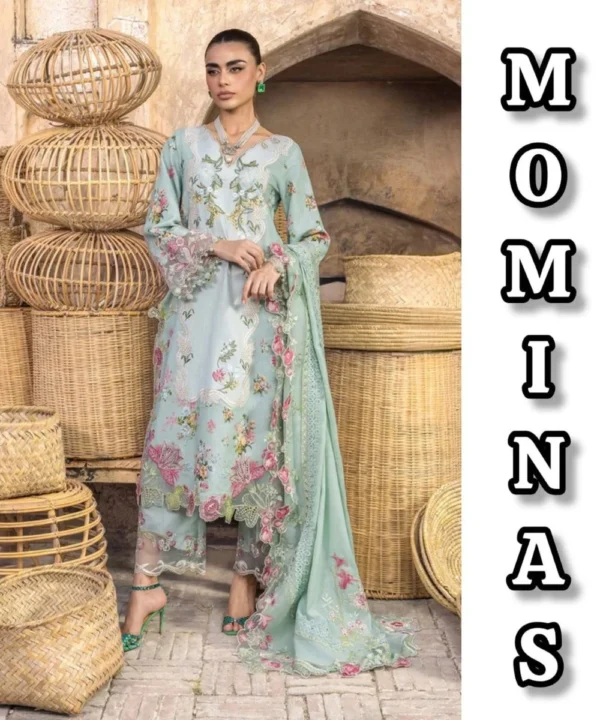 Khaddar-Unstitched-in-Pastel-green-MC-030