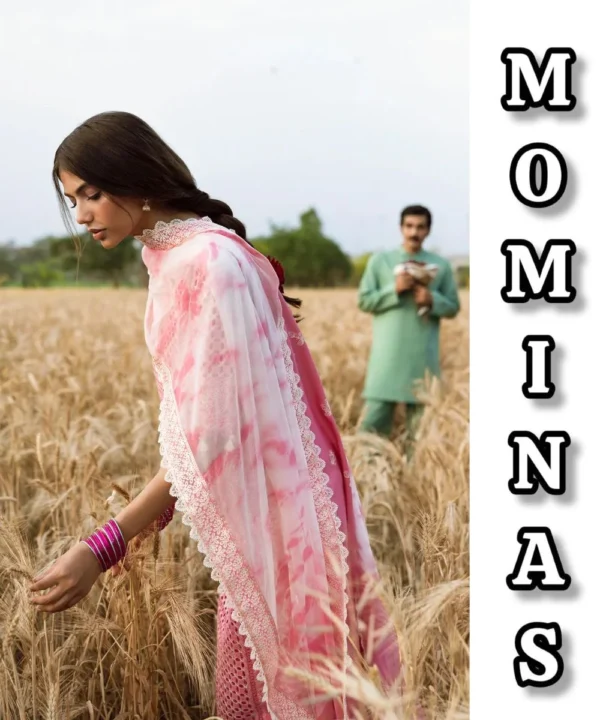 Khwaab Afrozeh Best Lawn with Chiffon Dupatta and Cotton Trouser MC-018